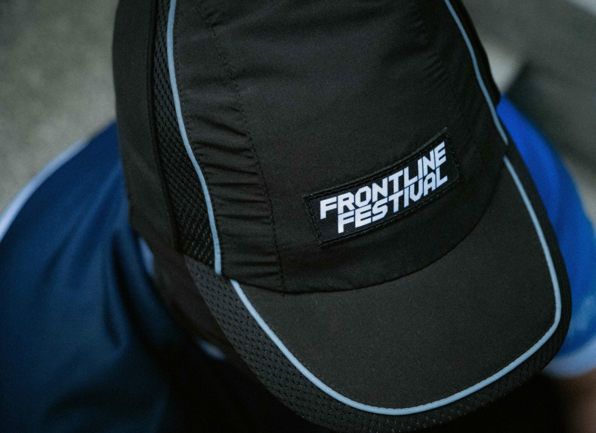 FRONTLINE FESTIVAL SPORT CAP BLACK - Image 2