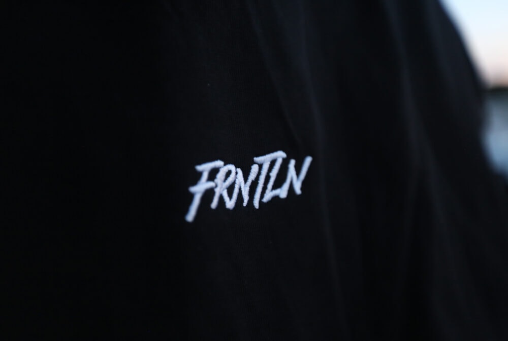 FRNTLN hoodie Desert Black & White - Image 3