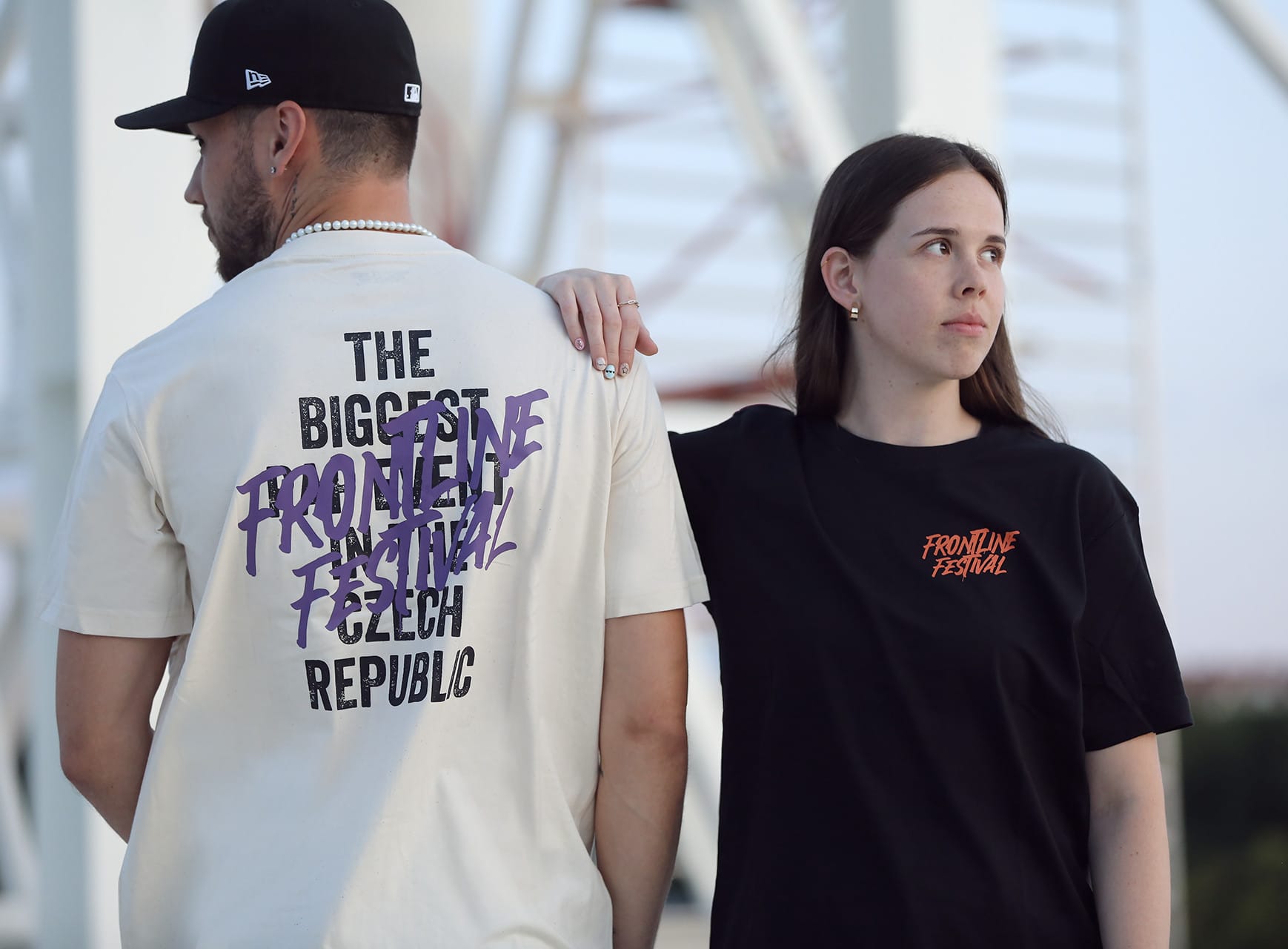 The Biggest Rap Festival T-shirt Black - Image 3
