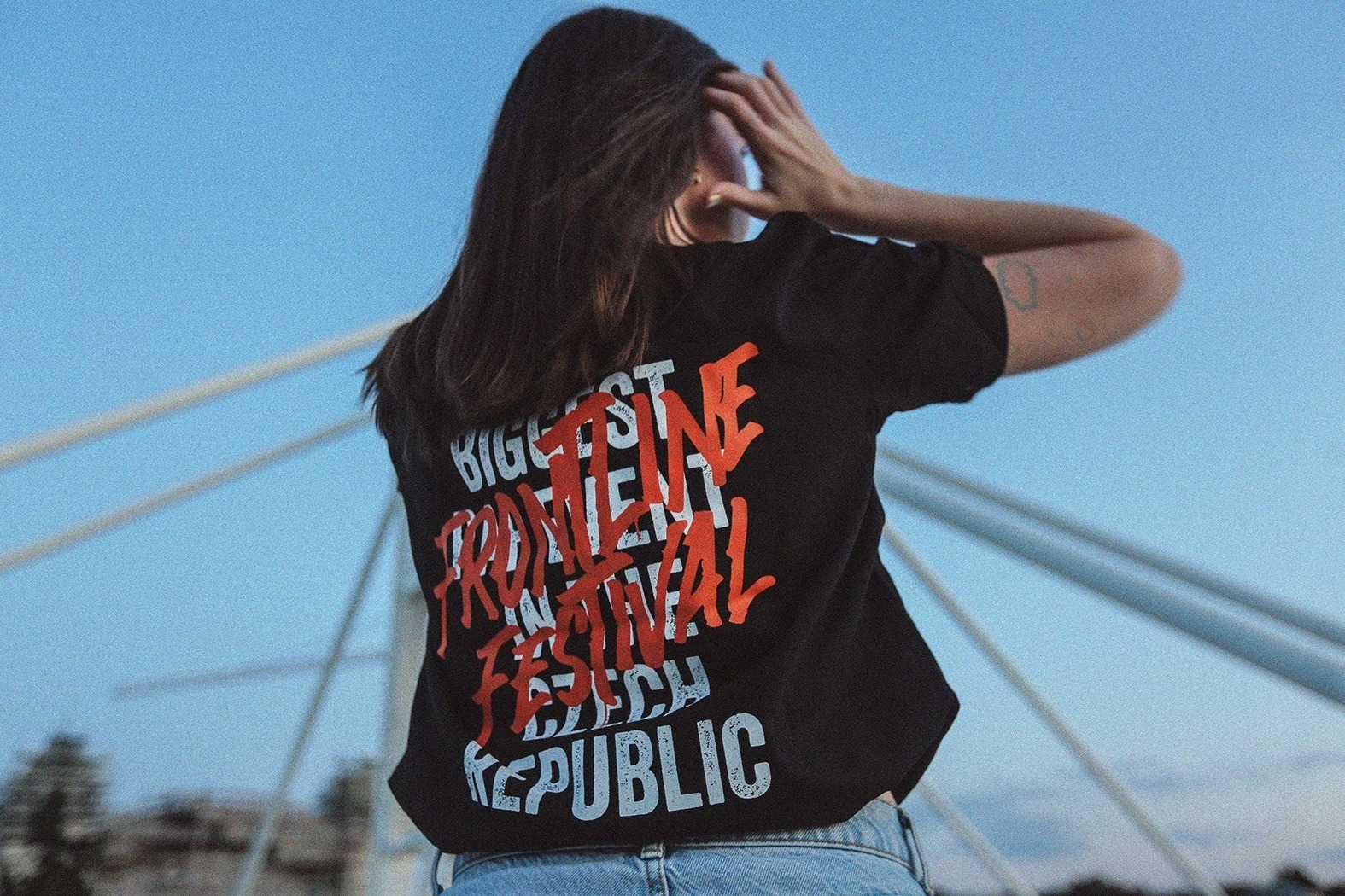 The Biggest Rap Festival T-shirt Black - Image 2