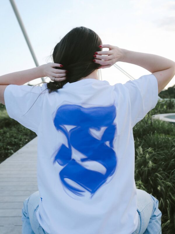 Frontline Festival heavy T-shirt "F" white